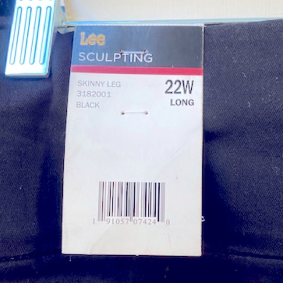 Lee Slim Fit Skinny Mid Rise Sculpting Jeans 22L - Picture 6 of 6